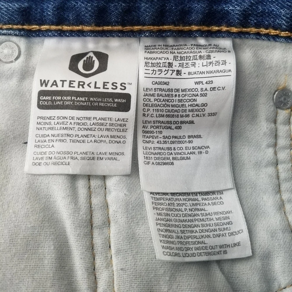 Levi Strauss Levi's 550 Denim Jean Pants Men 46x30